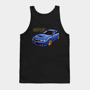 JDM World Rally blue WRC GRB Hatch STI Impreza wrx Tank Top